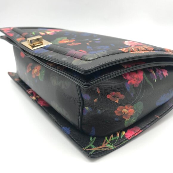 I.N.C. International Concepts Midnight Flower Ajae Flap Crossbody - Picture 7 of 11